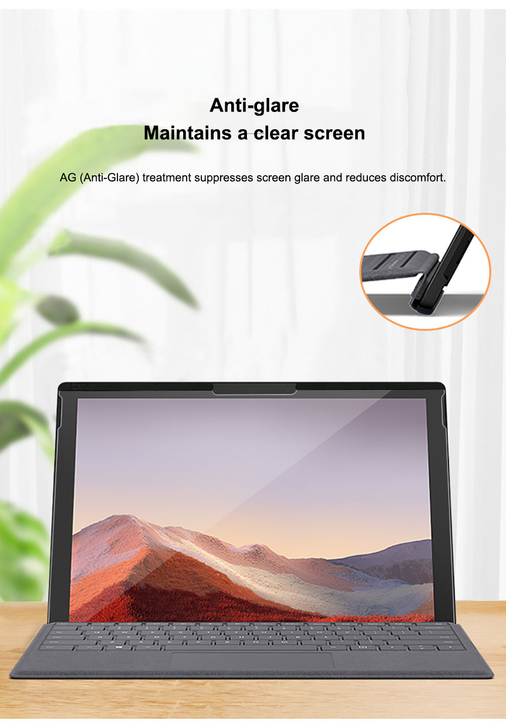 Tablet Tempered Screen Protector for Microsoft Surface Pro 9 8 7 Go 3 Glass High Quality Knock-Down Drawing Paper Ghm096 Laudtec Wholesale OEM/ODM/Private Label