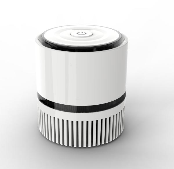 Purificador Desktop do ar com filtro Giftbox de Hepa e o líquido de limpeza de empacotamento dobro da poeira do ar da caixa