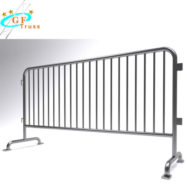 Galvanized Iron Crash Temporary Metal 1.2M Road Safety Steel Barrier