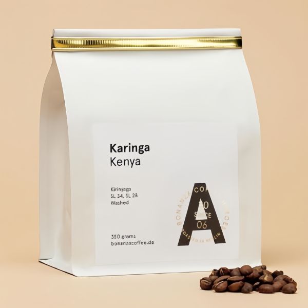 Eco Friendly Kraft Coffee Packaging Pouch Scratch Resistant Resealable Coffee Bags