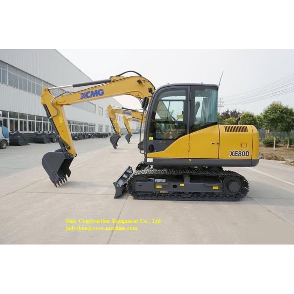 Мини гидравлическая глубина 4070мм веса 7730кг Макса экскаватора СЭ80Д Кравлер выкапывая