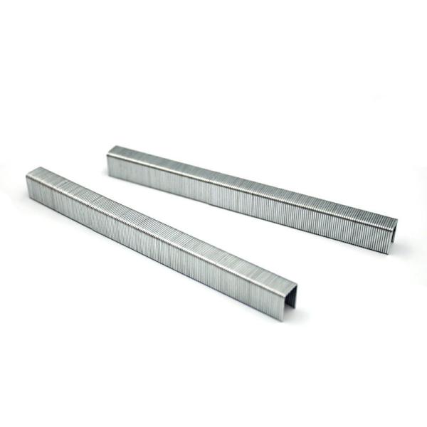 ISO Standard U-Type Nail 22 Gauge Staple 3/8 Crown 16mm 7116 for Furniture Decoration