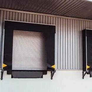 Custom Retractable Dock ShelterLoading Dock Shelters Dock Door Shelter Polyester Fabric