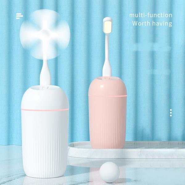 Intelligent Aromatherapy Gift Humidifier with 420ml Capacity and USB Atmosphere Lamp