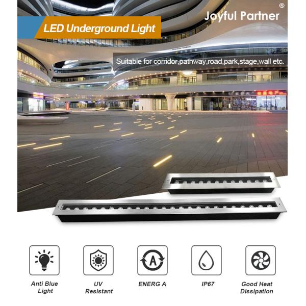 24 Вт постоянного тока 24 Вт светодиодное подземное освещение водонепроницаемое захороненное подземное освещение