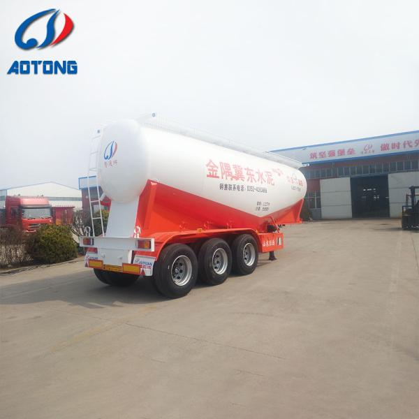 2/3/4 Оси 30-60cbm воздушный компрессор грузоподъемник Сило порошкообразный грузоподъемник Цементный бак Полуприцеп