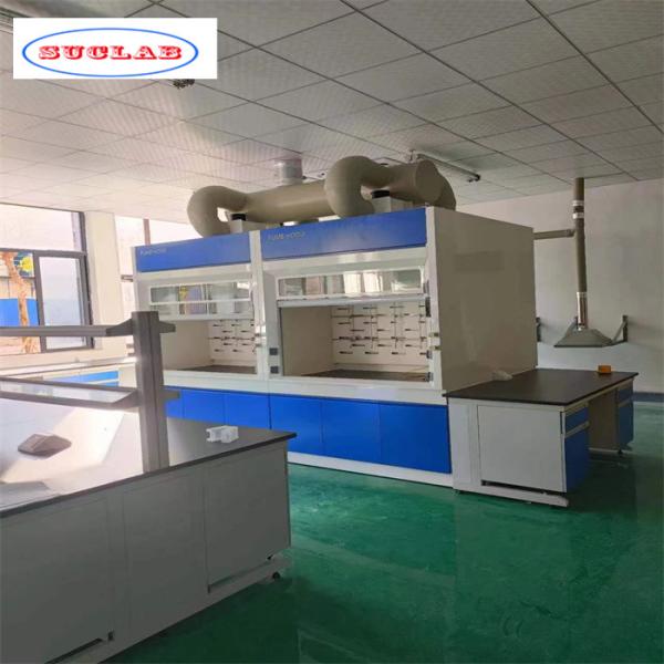 Mobiliário de laboratório de química de design moderno com embalagens de contraplacado de exportação