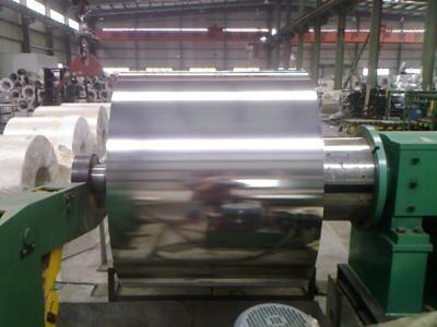 Industrial Thin Wall Brushed 304 Stainless Steel Coils / Roll ASTM AISI SUS , Cold Rolled Steel Strip
