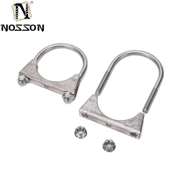 INCH Measurement System Standard 3.0 Stainless Steel Exhaust Clamp U Bolt Pipe Clamps Nonstandard
