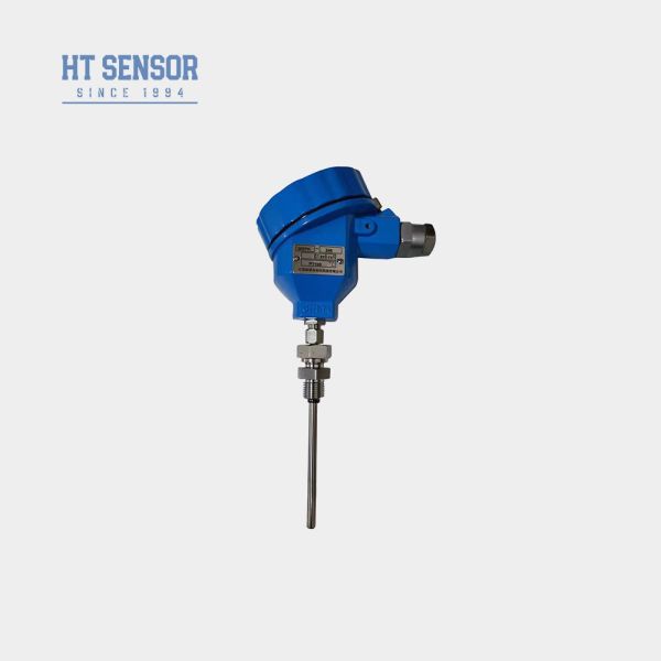 IP67 4-20mA Temperature Indicator Transmitter Cable Connected Type Input PT100 Temperature Sensor Probe