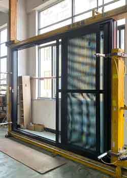Australian Standard 150 Series Heavy-Duty Aluminum Sliding Door with 6063-T5 Alloy and Double-Glazed Tempered Glass