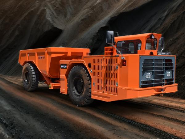 DERUI DRUK -12 Caminhão de mineração subterrânea de baixa poluição de alta potência