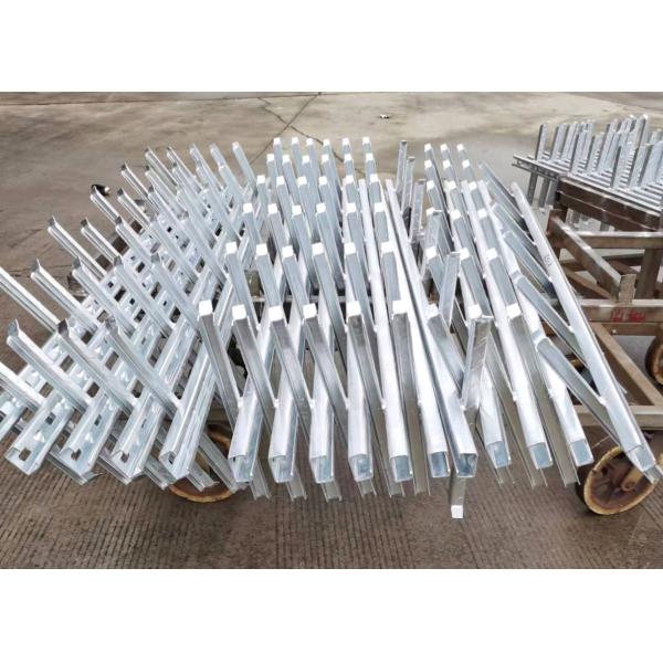 Anti Fall Arrest Telecom Or Power Transmission Tower Galvanized Steel