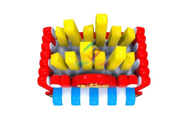 Customized 5.2m*3.9m*5.3m Inflatable Food Shop Concession Stand