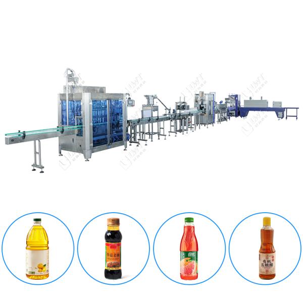 High Capacity 2500BPH Edible Oil Filling Production Line