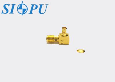 Angled SMA Female RF Coaxial Connector – Compatible with CXN3506 Cable