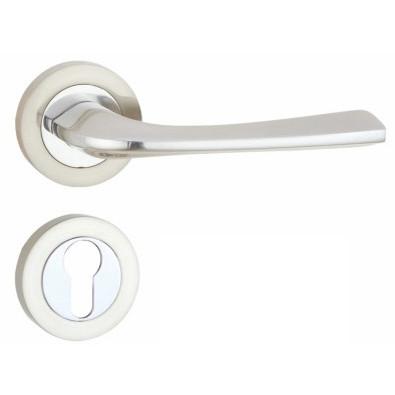Simple Door Handle Sets Keyed Entry Door Handlesets 30 - 50mm Door Thickness