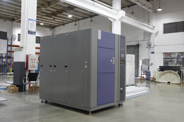 High Temp Climatic Test Chamber 150L 3 Zone Thermal Shock Chamber 7 LCD Toch Panel