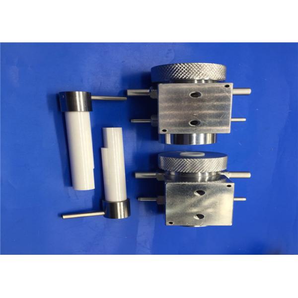 White Zirconia Ceramic Plunger Pump , Triplex Piston Pump For Automobile Industry
