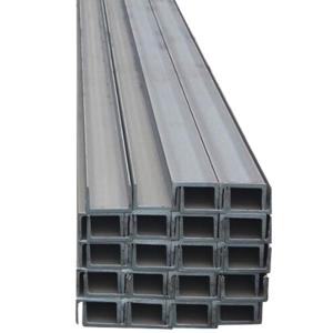 Q235 Galvanized Steel Profile 100*50*6000 U Shape Steel Beam Light Gauge