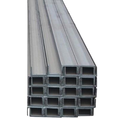 Q235 Galvanized Steel Profile 100*50*6000 U Shape Steel Beam Light Gauge