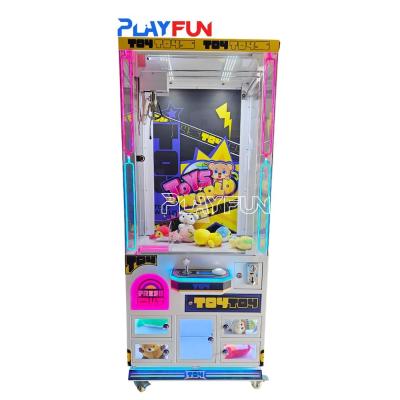 Vente à chaud ouvrir une machine à griffes magasin de poupées attrape-granne machine de jeu pièce de monnaie opérée arcade grue machine à griffes
