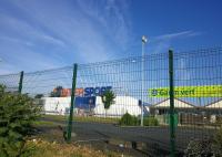 50x200 5mm Dia Square Post Wire Lattice Fence