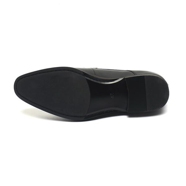 Fashionable Black Lace Up Mens Leather Dress Shoes