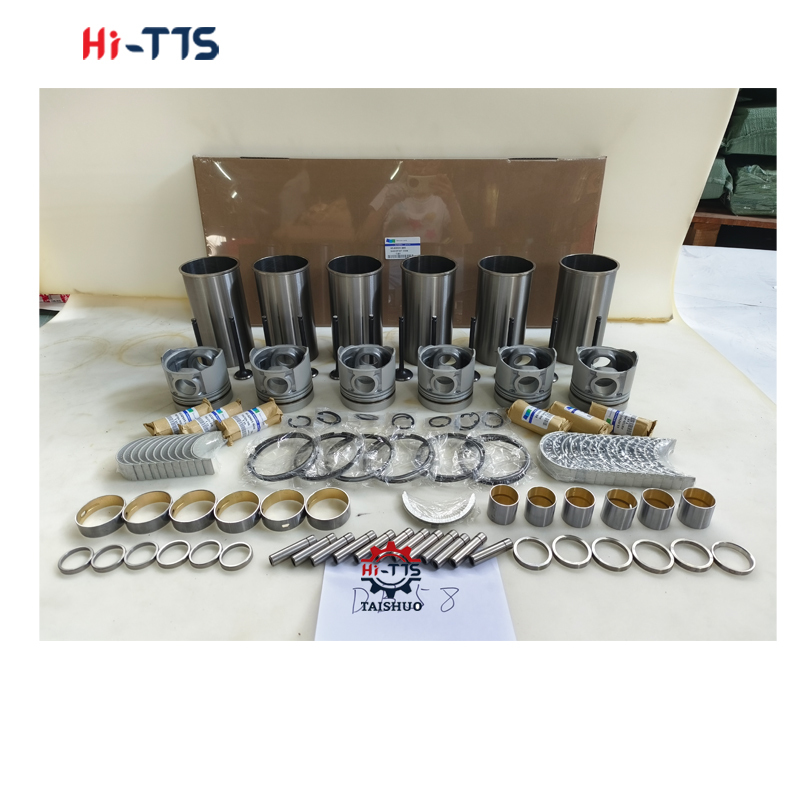 15011500003 DB58T Engine Repair Kit 150115-00003 Full Gasket Kit Liner Kit for DB58 Doosan Daewoo  Excavator Engine Construction Machinery Parts