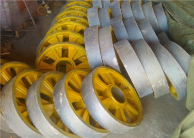 Cast Iron Flywheel GG25 Green Sand Cast Iron Casting  elevator wheel