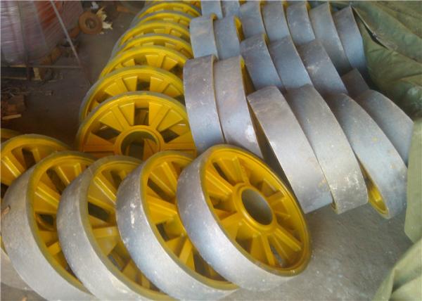 Cast Iron Flywheel GG25 Green Sand Cast Iron Casting  elevator wheel