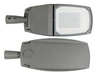 Luminárias de rua LED 120 W Cinza / Preto / Cinza Escuro NEMA / Tomada ZHAGA