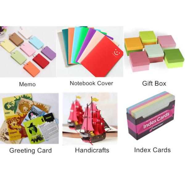 запаса карты цвета пурпура пинка 200gsm 250gsm доска Kraft красного оранжевого бумажная