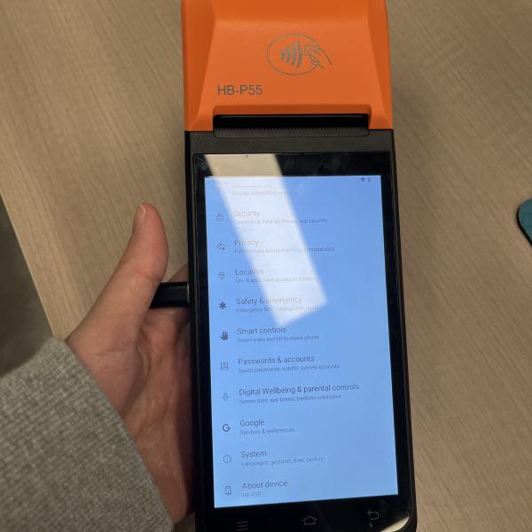 Orange / Purple / Blue / Green Rugged Mobile Terminal With 3GB Ram 32/64/128GB Storage