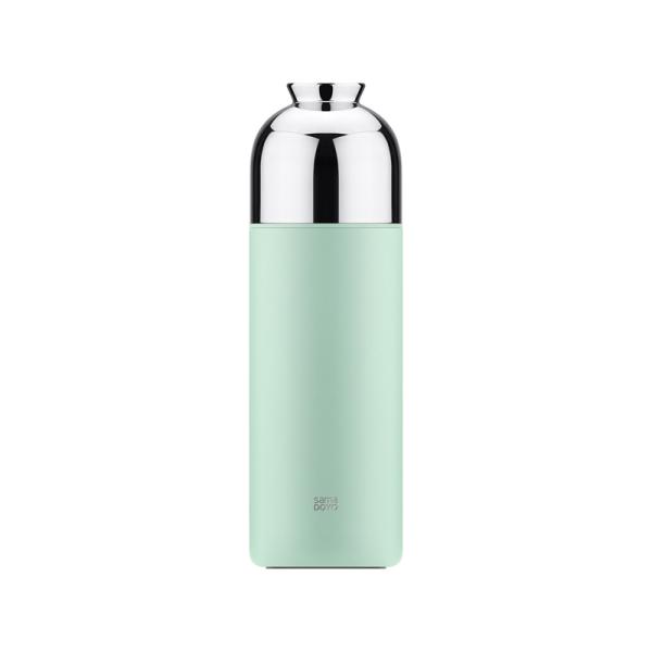 Outdoor Green Stewing Double Glass Tea Infuser Strainer 304SUS