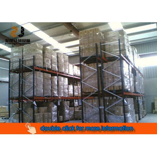 Estante de almacenamiento de acero laminado en frío de uso medio Estantes de paletas de almacén de varios niveles