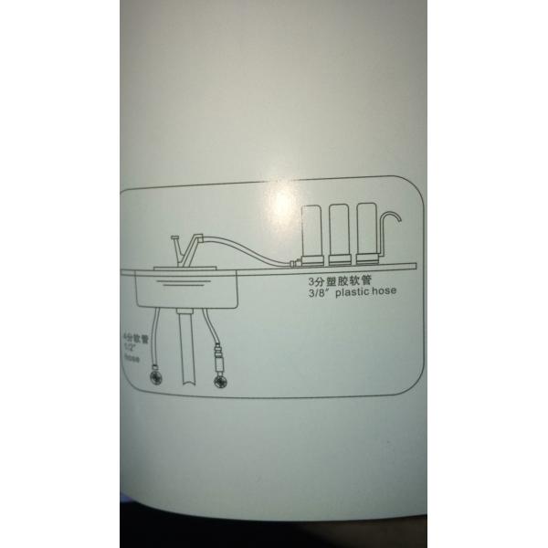 ОЭМ Кунтертоп очистителя воды нержавеющей стали фильтрации домочадца пре- доступный