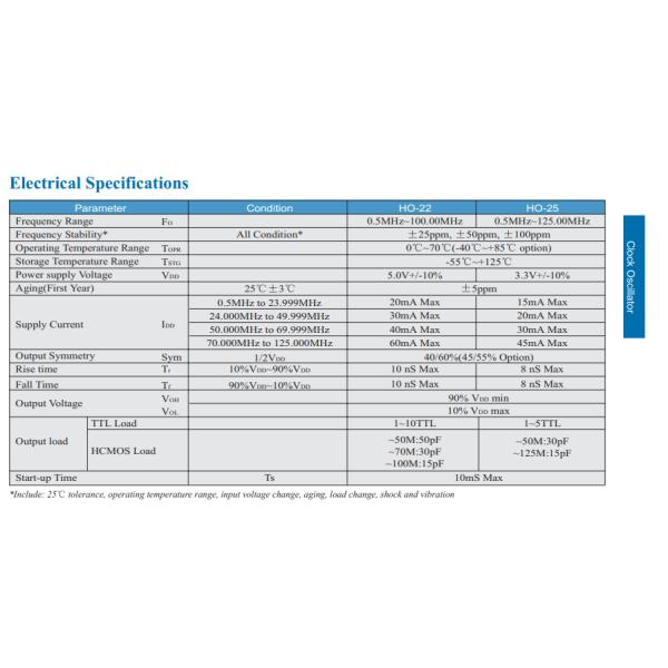 HO-22B HO-25 Series HOSONIC Oscillators 13.5mhz 10mhz... Resistance Weld