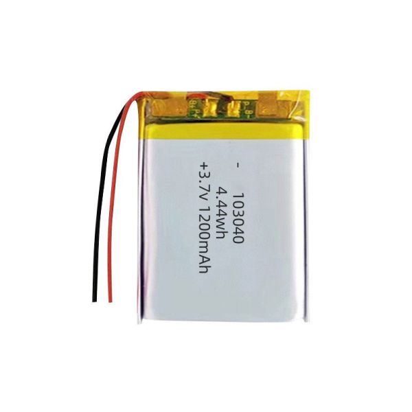 High Capacity 1200mAh 3.7V Lithium Polymer Battery with 500 Cycles for Smart Watch and Bluetooth Speaker