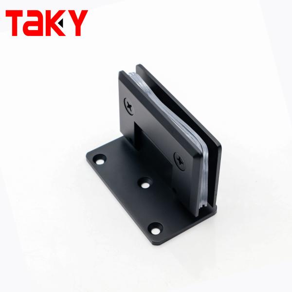Stainless Steel 304 Glass Shower Hinge with Chrome Plate Finish for 8-12mm Glass Thickness