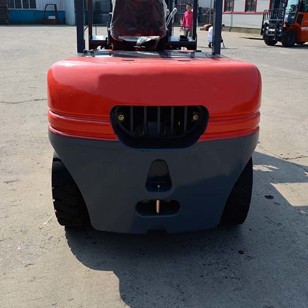 3m Mast Cpcd50 5 Ton Diesel Forklift Chinese Engine Counterbalance Trucks Orange