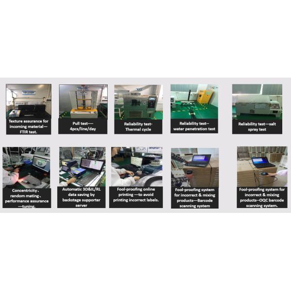 Pre врезанный соединитель волокна Sc FTTH для быстрой сборки на месте