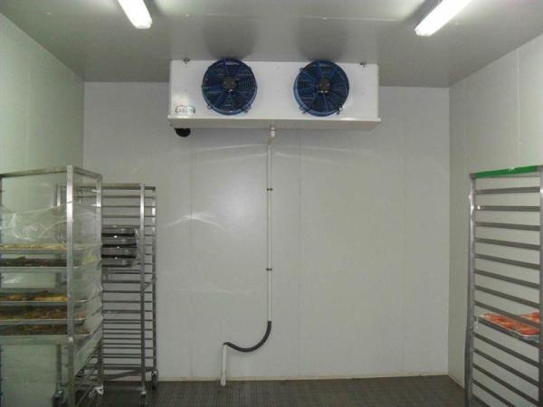 Porta deslizante manual padrão para refrigerante freônico de sala fria e opção de personalização