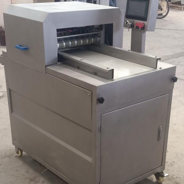 Équipement de découpe de viande surgelée QK400 Cube de poulet machine à découper