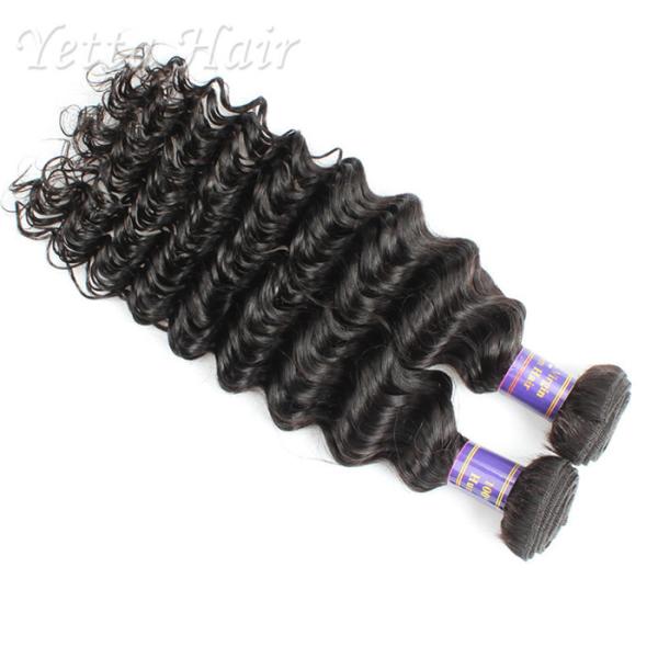 Preto natural do cabelo cambojano profundo do Virgin da onda 7A para a menina ideal