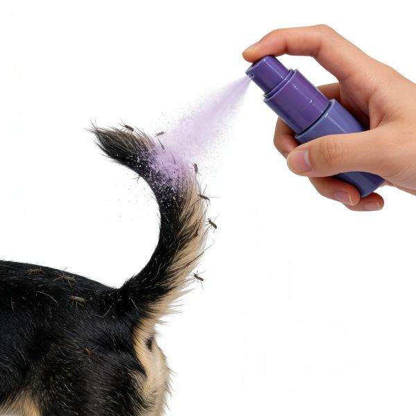 OEM Eco-Friendly PCR Powder Spray Bottle with Precise Dosage 0.02cm³±0.005cm³ and Customizable Logo for Pet Deworming
