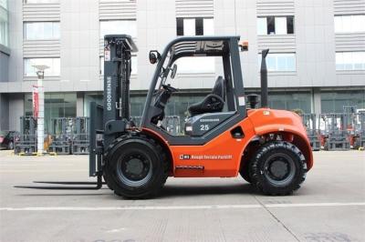 4 Wheel Drive Forklift 2.5Ton Rough Terrain Counterbalance Forklift