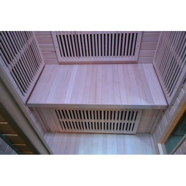 Indoor Hemlock Wooden Far Infrared Sauna Room For 1 Person