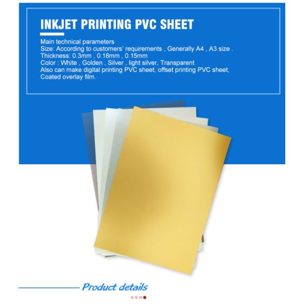 PVC Sheet and Coated Film Overlay The Essential Component for Inkjet Printing Success