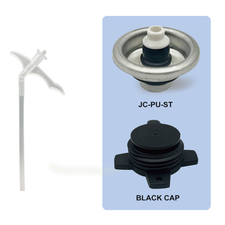 One-Inch High-Pressure Rated PU Foam Valve with Short Stem for Controlled Dispensing